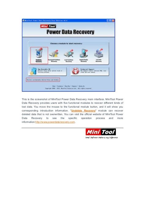 MiniTool Power Data Recovery 2025 Installer Download
