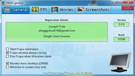 Fraps 3.5 Download For PC
