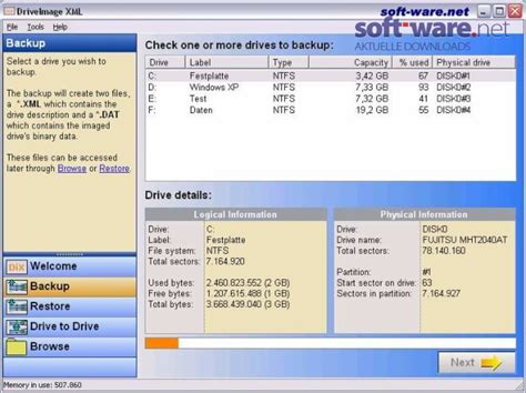 DriveImage XML 2.60 Free Online
