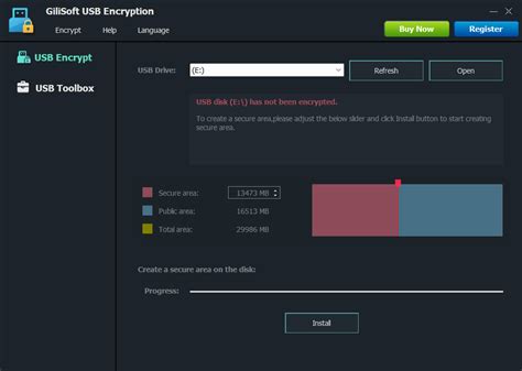 GiliSoft USB Stick Encryption